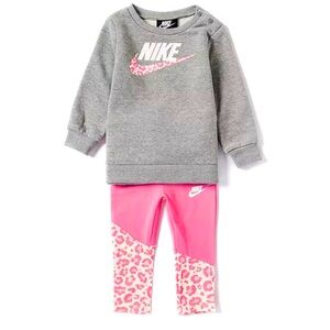 Nike Baby 2-Piece Crewneck & Legging Set